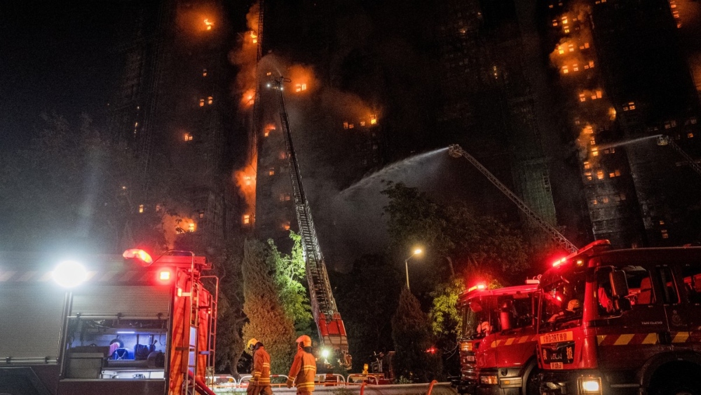 Hong Kong high-rise fire kills at least 36, 200-plus missing